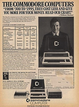 Commodore PET ad from 1982